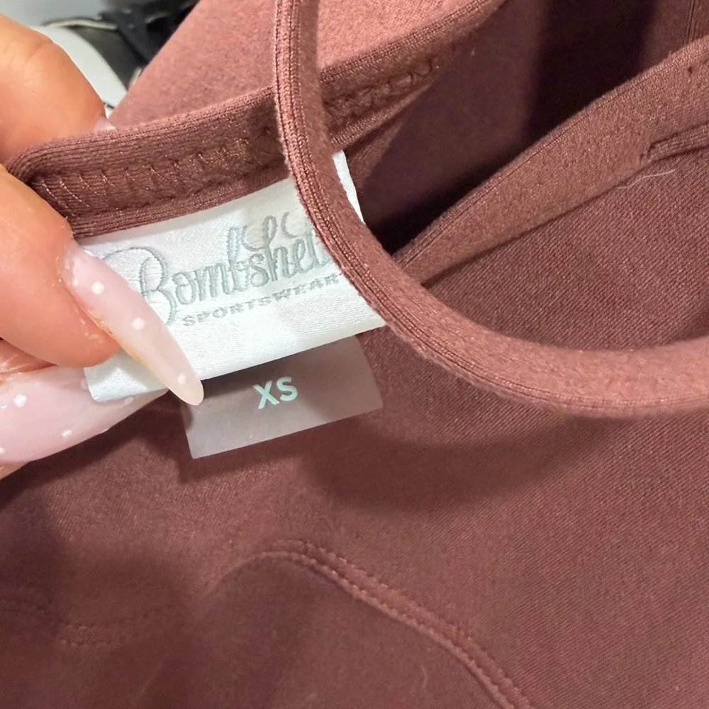 Bombshell sportswear, sculpt bodysuit size XS light brown - Picture 3 of 5